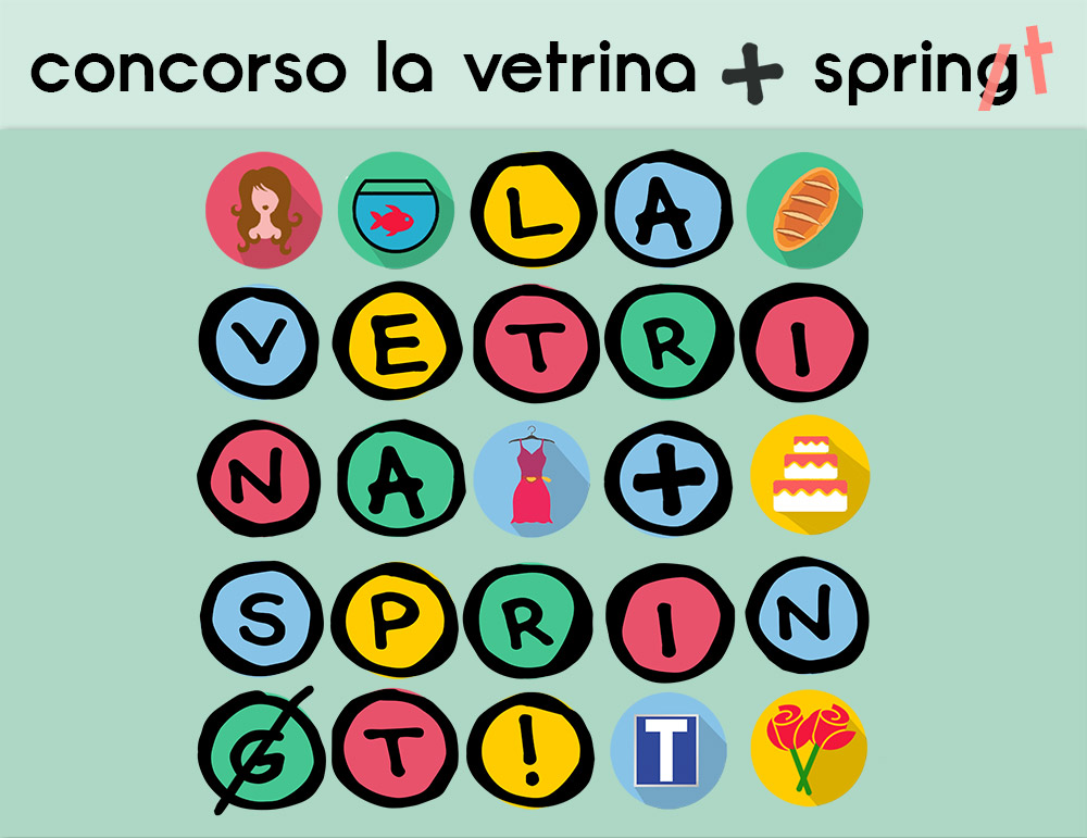 concorso "La vetrina + spring/t!"